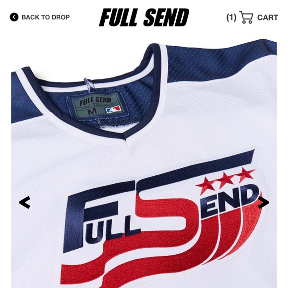 Full send hockey jersey still in packaging! - Picture 2 of 4